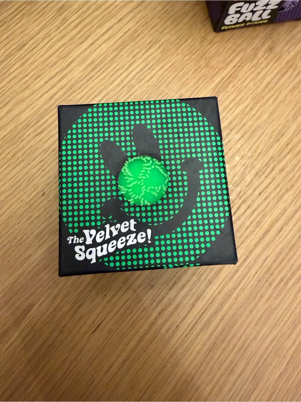 NeeDoh Fuzz Ball Flower Power GREEN  Available NIB